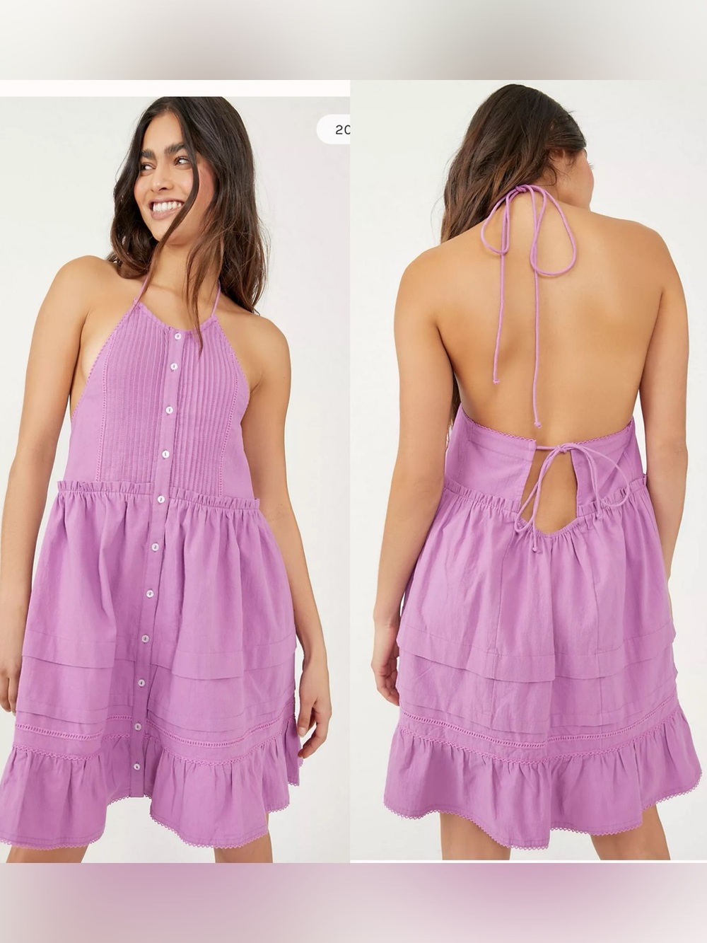 Free People Desert Days Mini Dress